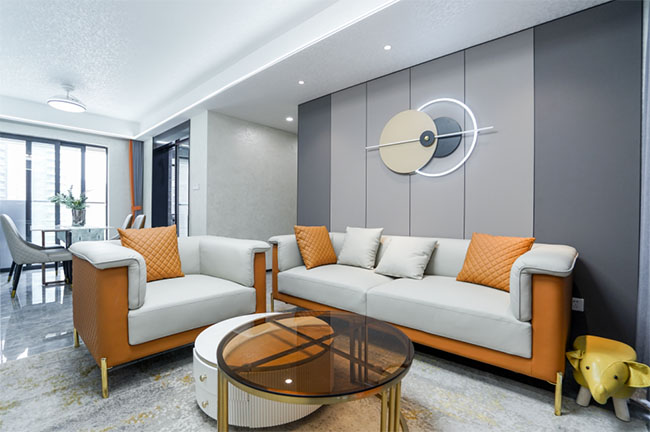 112㎡現(xiàn)代三居，收納與顏值兩不誤，還擁有獨立書房